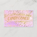 Search for confectionery business cards Handmade