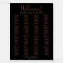 Search for rose gold wedding seating charts Classic