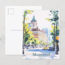 Search for montreal postcards Illustration