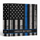 Search for police binders Thin blue line