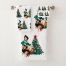 Search for christmas tree bath towels Cowboy