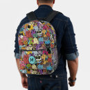 Search for funny backpacks Colorful