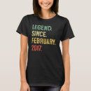 Search for legend tshirts February