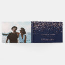 Search for navy blue wedding guest books modern