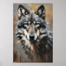 Search for wolf posters Portrait