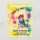 Search for cake and ice cream invitations Rainbow