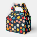 Search for polka dot favor boxes Fun