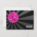 Search for retro 70s party invitations Pink