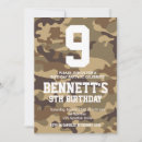 Search for kids army invitations Paintball party