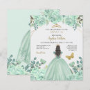 Search for mint invitations Glitter