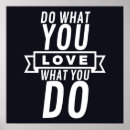 Search for do what you love posters Happiness