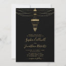 Search for chandelier wedding invitations Gold