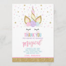 Search for unicorn thank you cards Magical