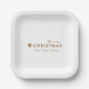 Search for gold and silver christmas plates Stylish