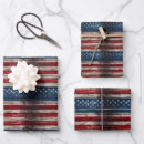 Search for patriotic wrapping paper Usa flag