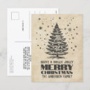 Search for vintage christmas postcards Poinsettia