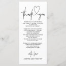 Search for thank you menus Black and white