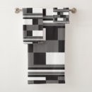 Search for black and grey stripes bath towels Pattern