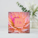 Search for dahlia wedding invitations Peach