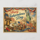 Search for independence day postcards Patriotic