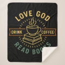Search for book lover blankets Coffee