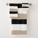 Search for black and white stripes bath towels Striped