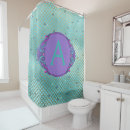 Search for purple and green shower curtains Teal