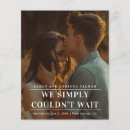 Search for classic wedding announcement cards Newlyweds