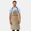 Search for the man myth legend aprons Grandpa