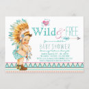 Search for native american baby shower invitations Aztec