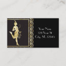 Search for 1920s business cards flapper