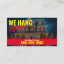 Search for xmas lights business cards Red