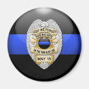 Search for thin blue line magnets Police