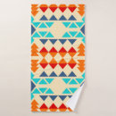 Search for native american bath towels Blue
