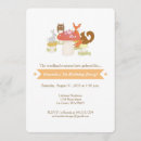Search for woodland creatures invitations Owl