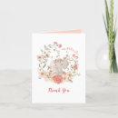 Search for peach thank you cards Florals