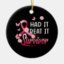 Search for cancer survivor ornaments Pink