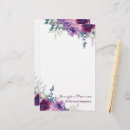 Search for purple stationery paper Flowers