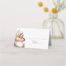 Search for bridal shower place cards Botanical