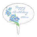 Search for flowers cake toppers Garden