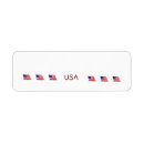 Search for american flag return address labels Mail
