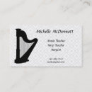 Search for harp business cards Music lessons
