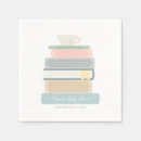 Search for book napkins Book baby shower