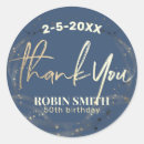 Search for gold foil thank you stickers Navy blue
