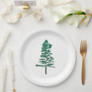 Search for pine trees paper plates Holiday party