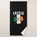 Search for st patricks day bath towels Shamrock