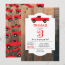 Search for red truck invitations Trucks