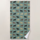 Search for dog beach towels Black lab