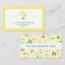 Search for four sided business cards For her