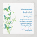 Search for vine wedding invitations Blue